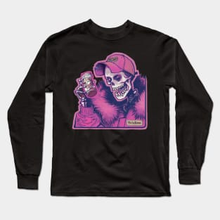 Skeleton Cheers Heart Long Sleeve T-Shirt